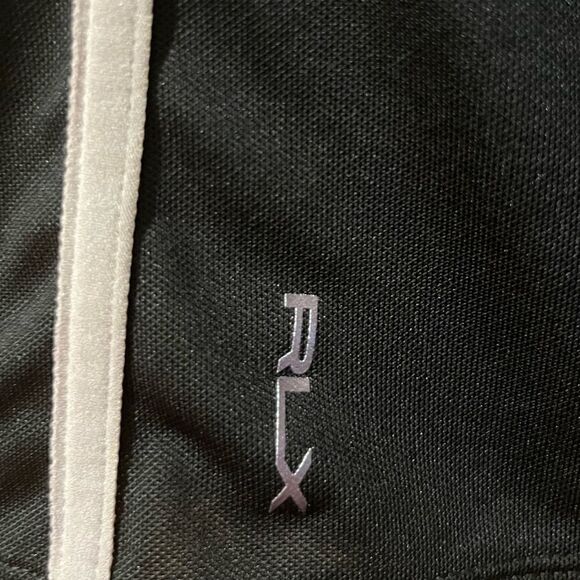 RLX RALPH LAUREN Sleeveless Collared Golf Polo Top Black Women’s Size Medium - Picture 4 of 5